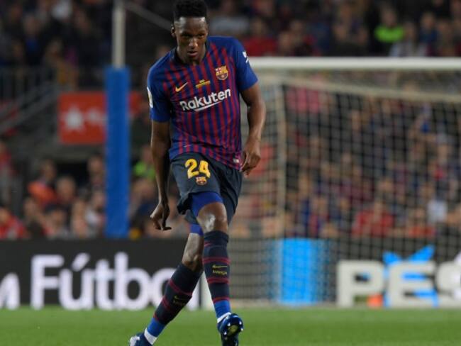 Quiero estar en el Barcelona la próxima temporada, para eso vine: Mina