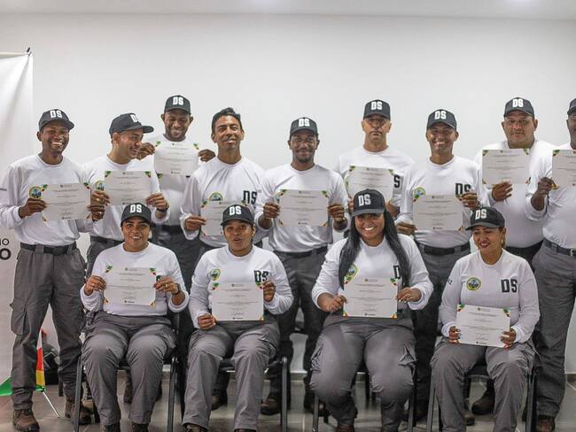 Brigada Cívica de Cartagena recibió certificación en competencias ciudadanas