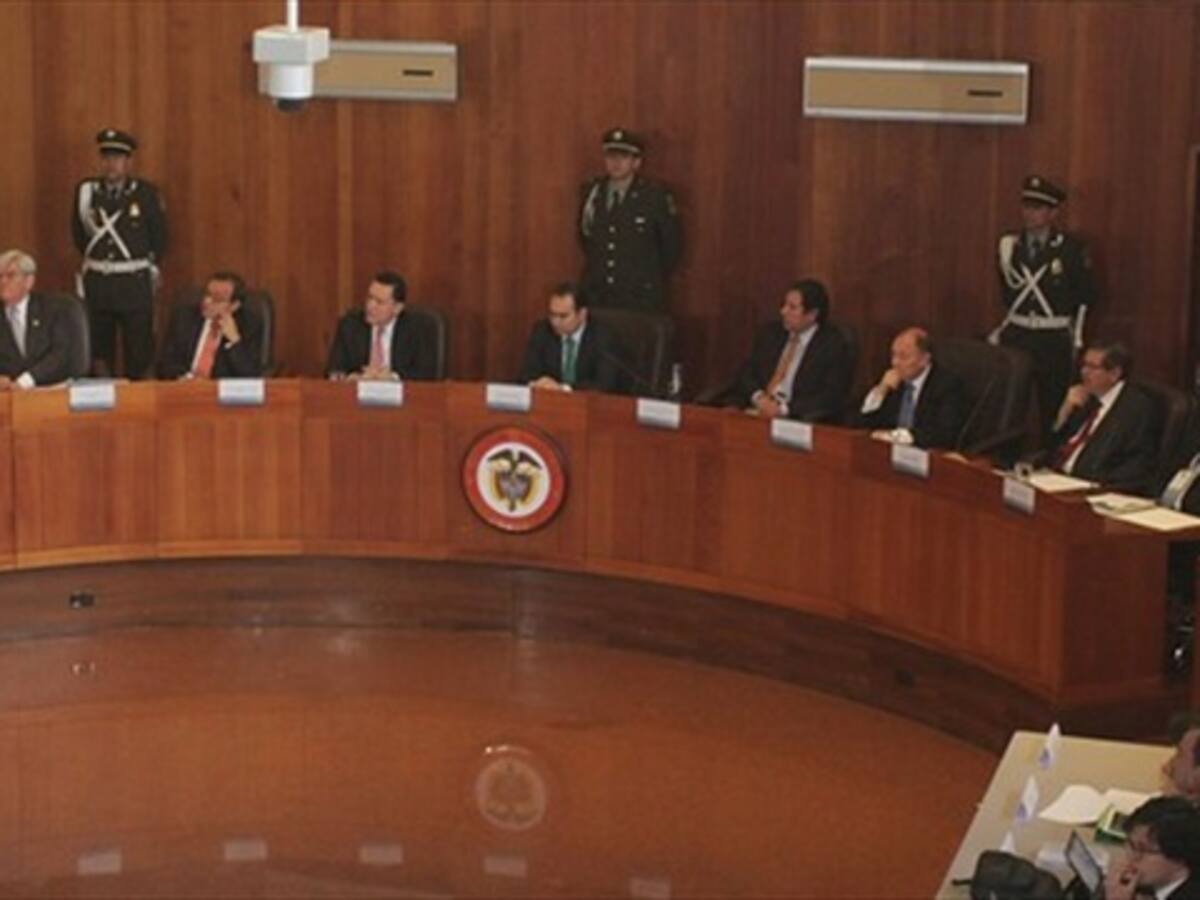 En sala extraordinaria magistrados preparan reunión con el Gobierno