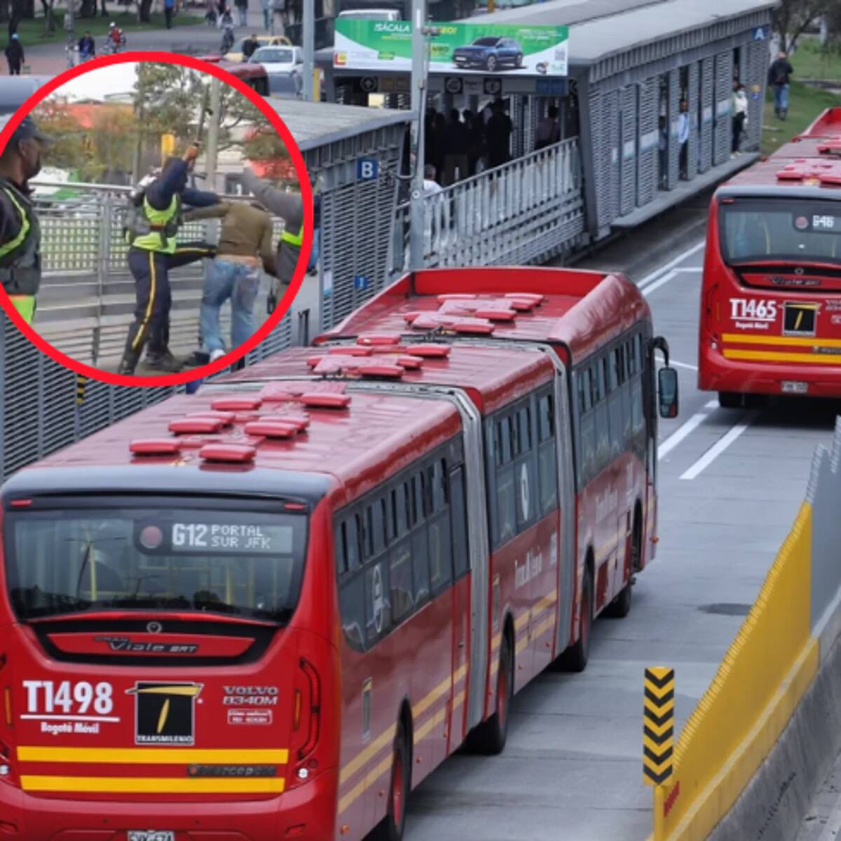 Transmilenio reporta 77 agresiones en contra de agentes de seguridad en 2026