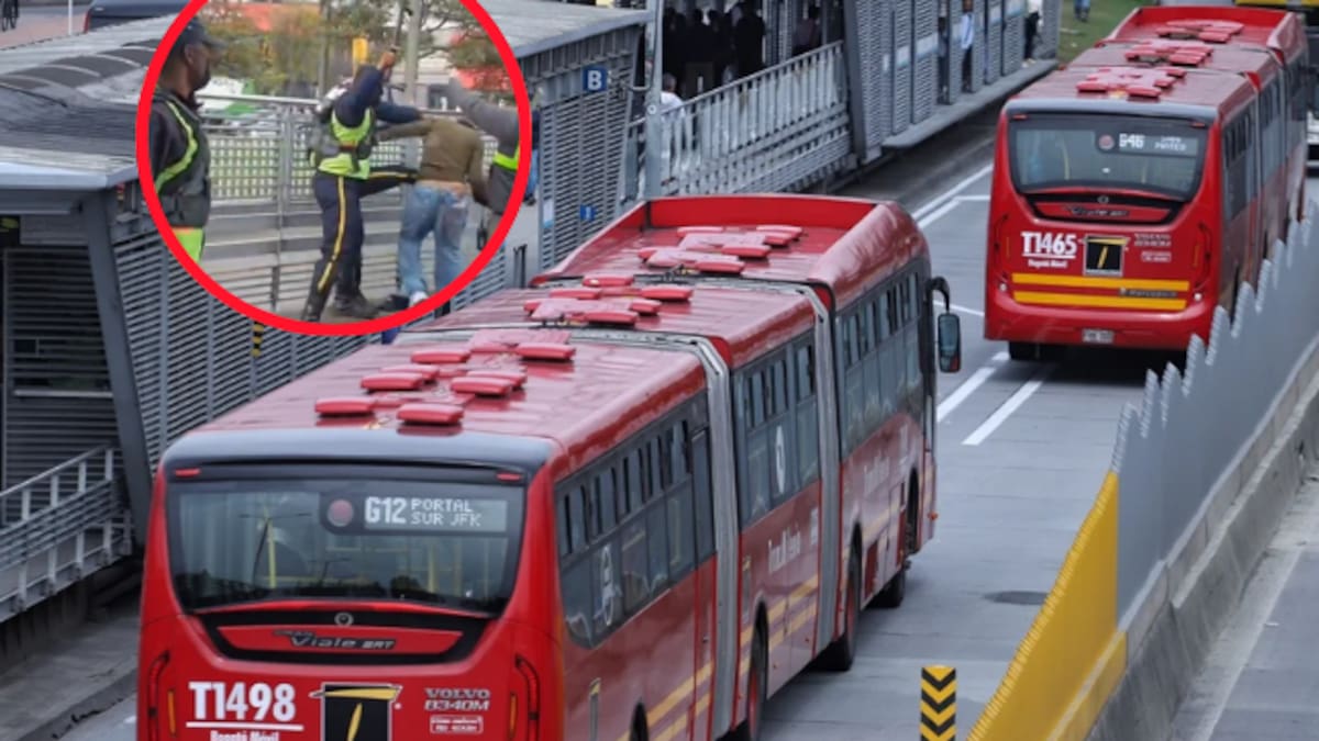 Transmilenio reporta 77 agresiones en contra de agentes de seguridad en 2026