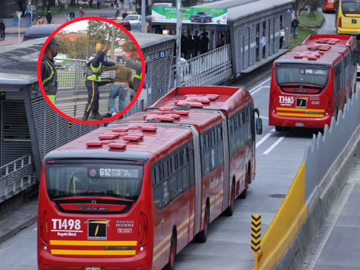 Transmilenio reporta 77 agresiones en contra de agentes de seguridad en 2026