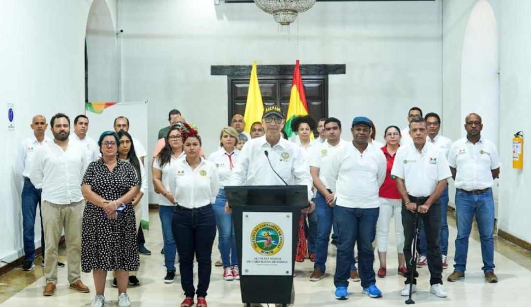 El alcalde de Cartagena aseguró que el Contralor Distrital quiere pasar por encima de los 114 mil cartageneros que lo eligieron