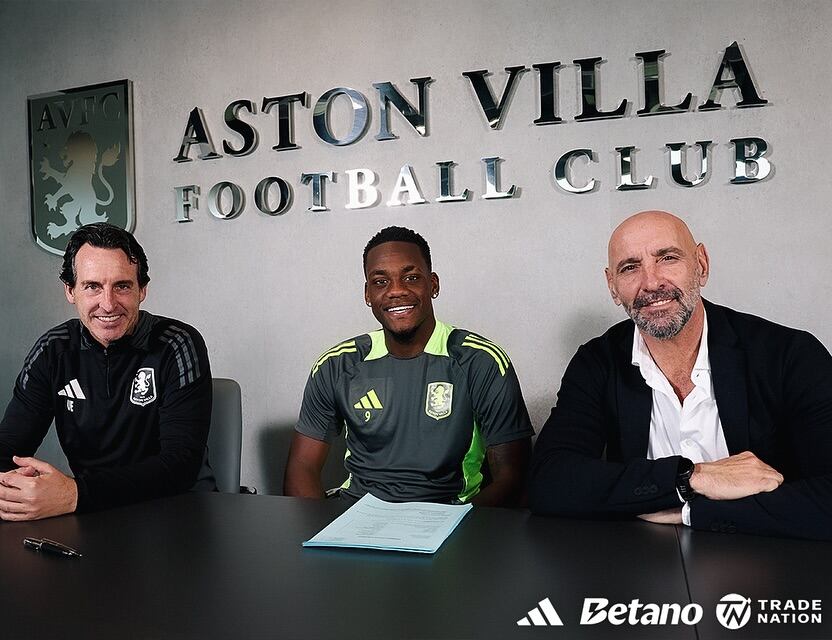 Jhon Jader Durán firmó nuevo contrato con Aston Villa