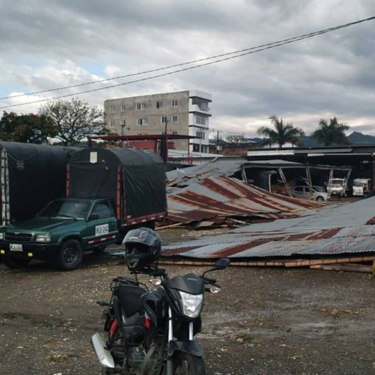 Fuerte vendaval generó emergencias en Pereira y Dosquebradas