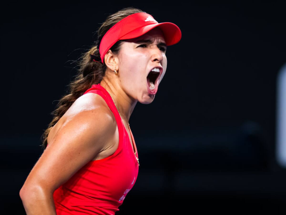 Camila Osorio da el batacazo en Australia: supera a Maria Sakkari y avanza a segunda ronda