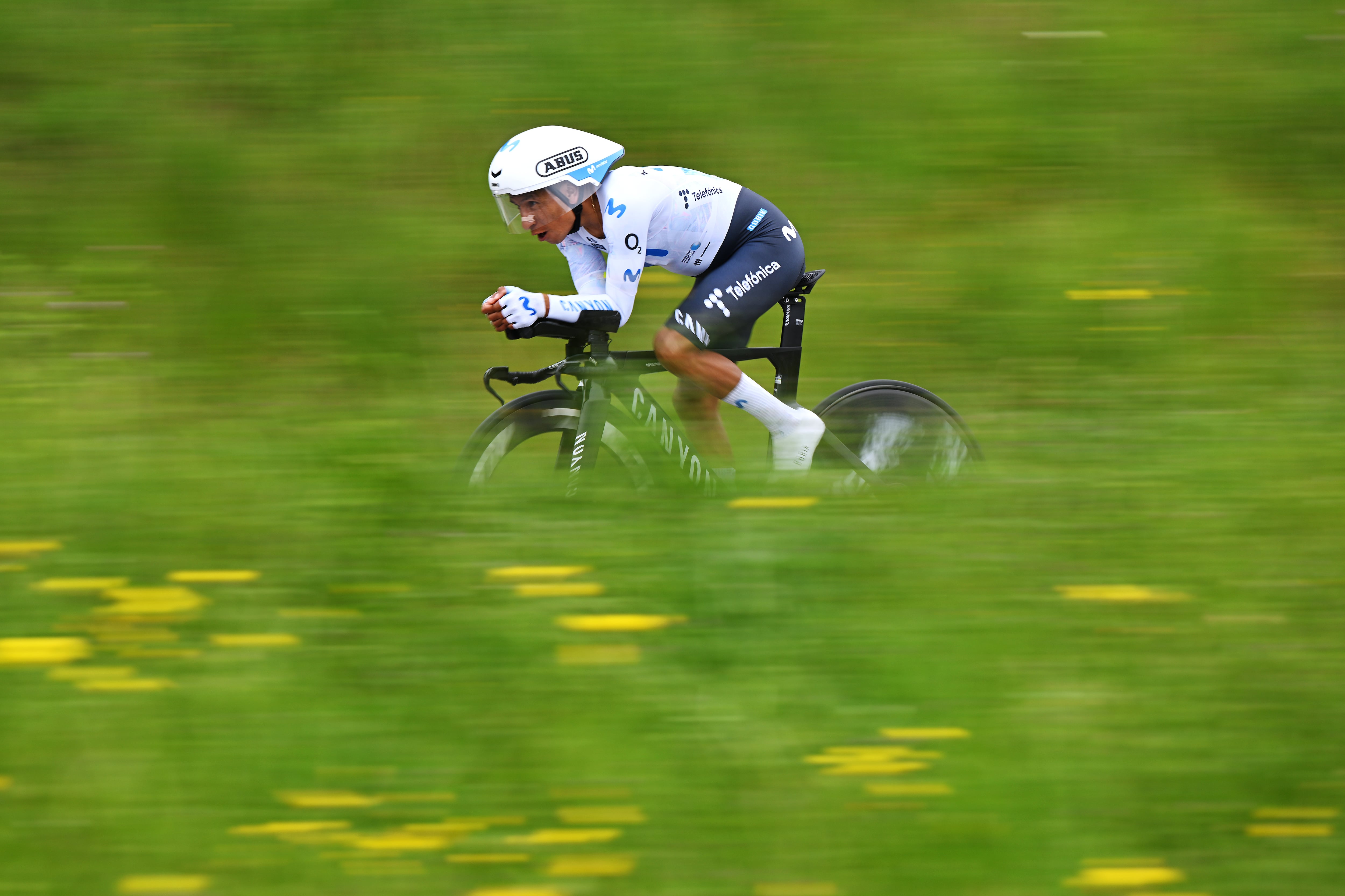 Así le fue a Nairo Quintana en la última etapa del Tour de Romandía. (Photo by Dario Belingheri/Getty Images)