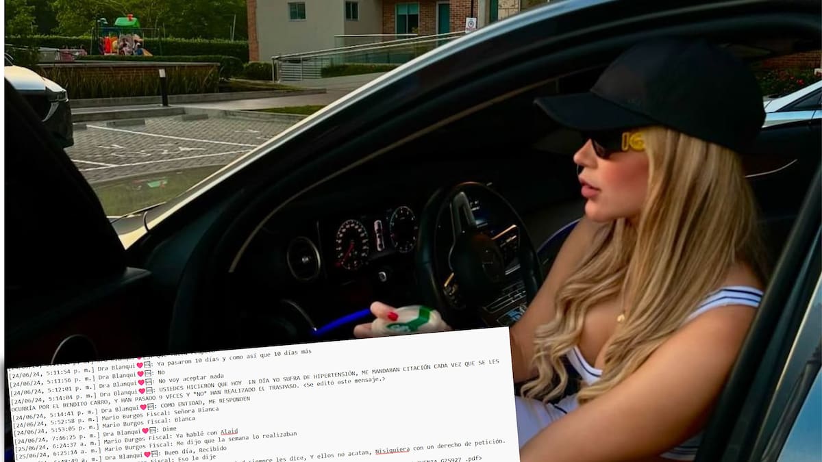 EL CHAT QUE PROBARÍA QUE DAYS VASQUEZ ES LA DUEÑA OCULTA DEL MERCEDES DE $200 MILLONES