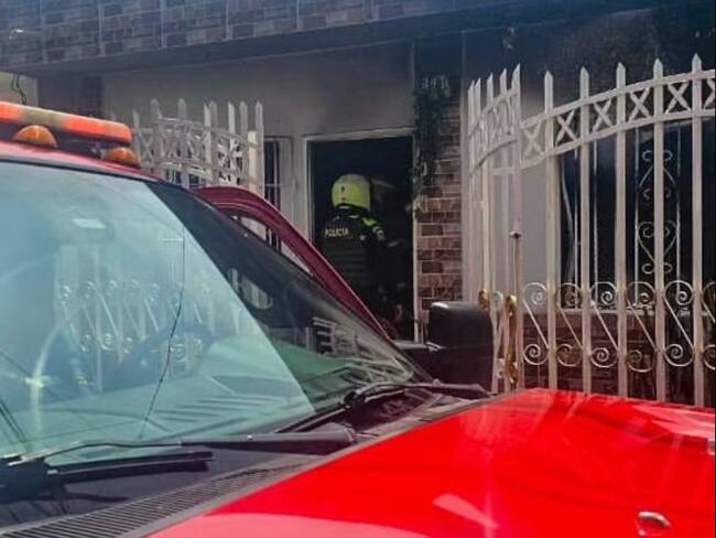 Incendio en casa del barrio 11 de Noviembre: sin heridos, pero con pérdidas materiales