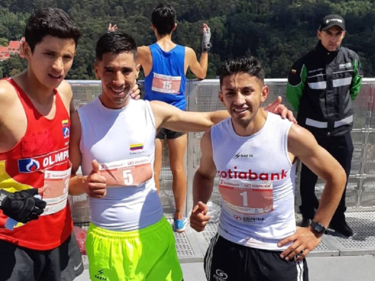 Frank Carreño consiguió su quinto título en el ascenso a la Torre Colpatria
