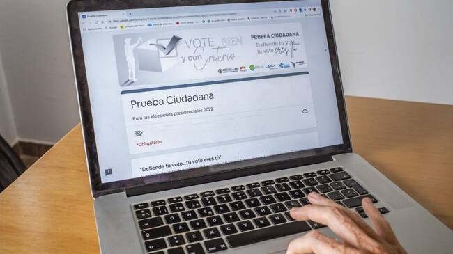La Prueba Ciudadana es una herramienta que busca propiciar una autoevaluación de cara a la próxima jornada electoral del país.