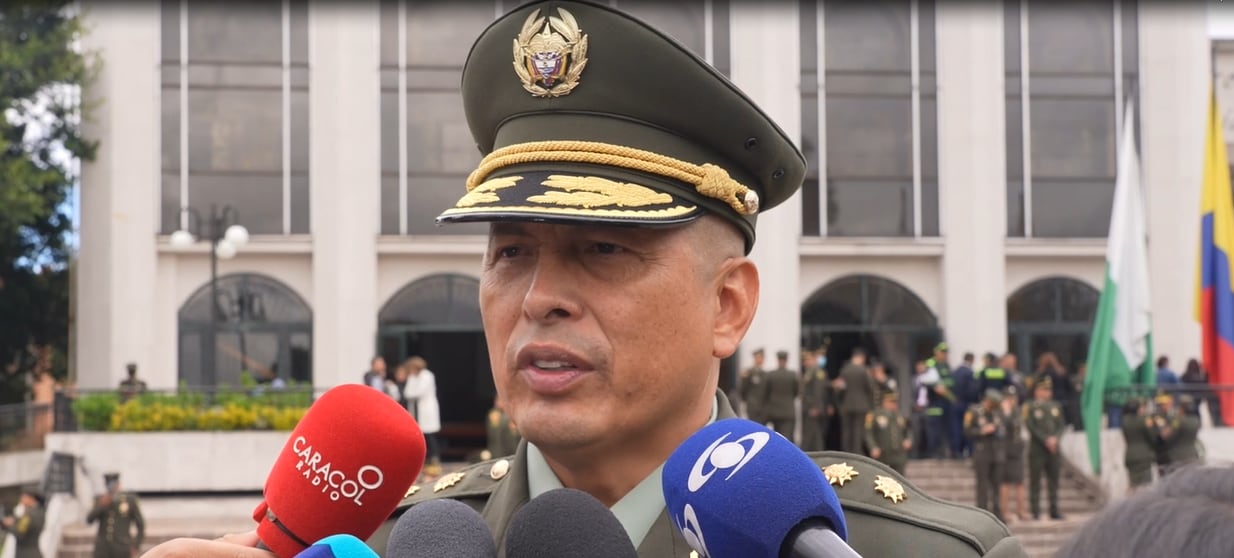 Subdirector de la Policía Nacional, general Tito Castellanos. Cortesía.