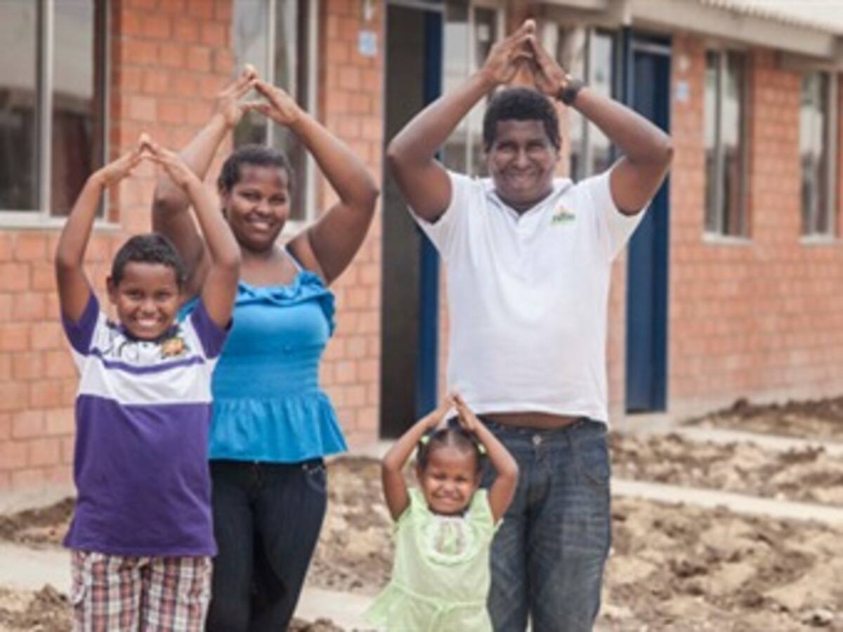 ONU Hábitat felicitó a Colombia por el programa de 100.000 viviendas gratis
