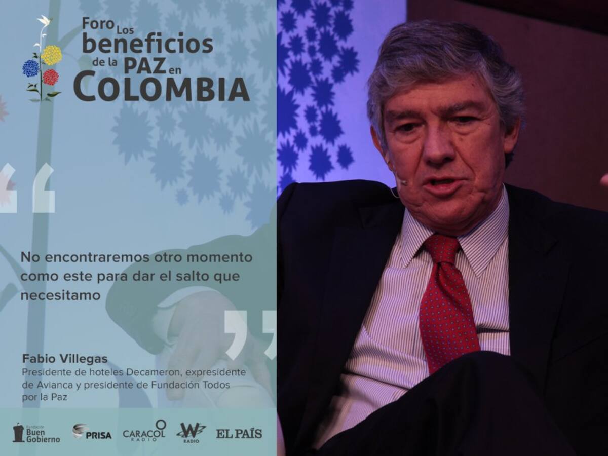 El director de ventas en Latinoamérica de Suez, Bruno Bastos dijo que desde ya se notan los beneficios y los dividendos de la paz, con un crecimiento de los más interesantes de la región.