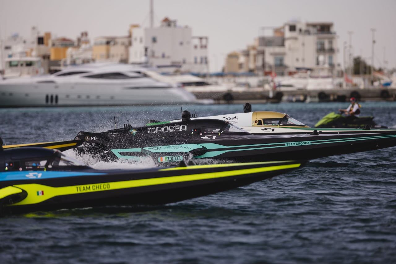 UIM E1 World Championship, el campeonato mundial de Fórmula 1 de lanchas eléctricas. // Alcaldía de Cartagena