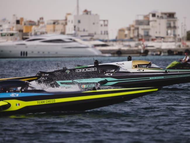 UIM E1 World Championship, el campeonato mundial de Fórmula 1 de lanchas eléctricas. // Alcaldía de Cartagena