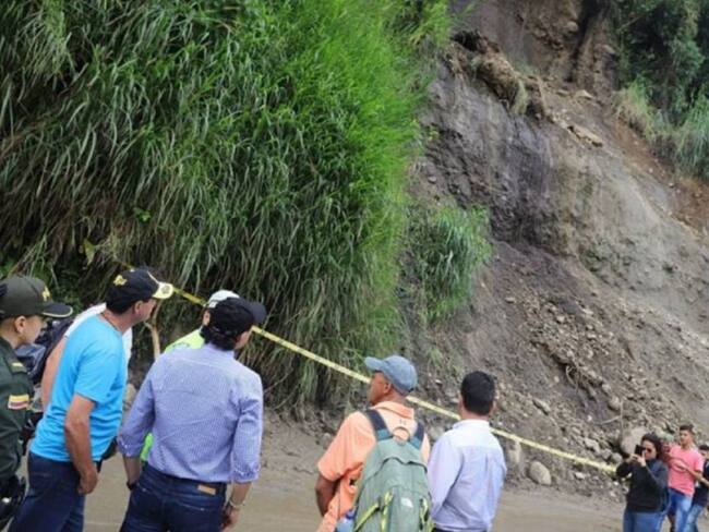 Cierres en la vía al Cañón de Combeima de Ibagué