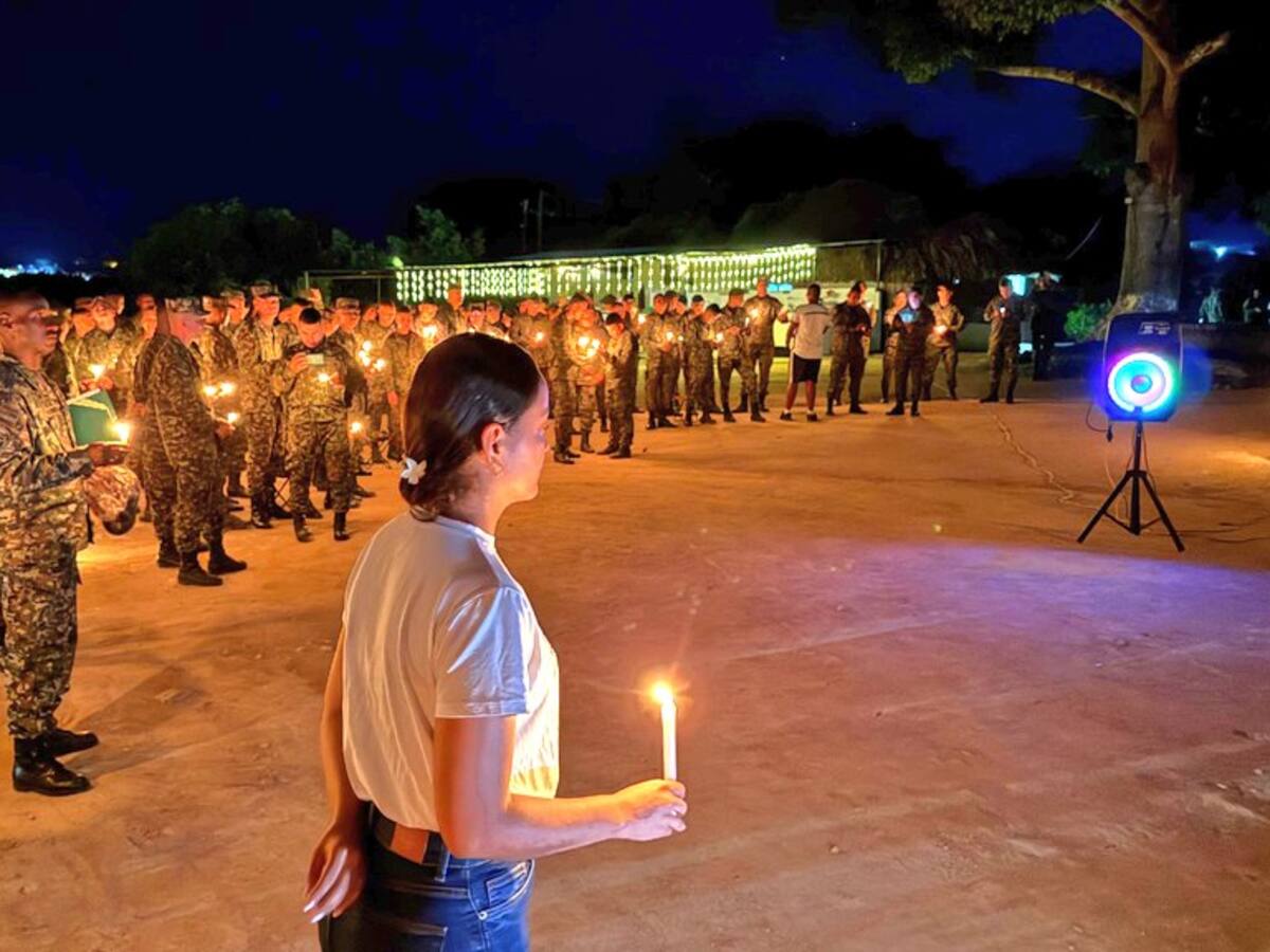 Plegaria en Santa Rosa en el sur de Bolívar por las víctimas del conflicto