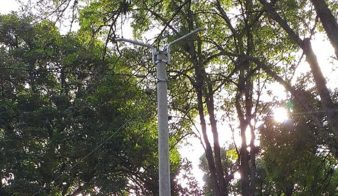 Luminarias parque Galarza 