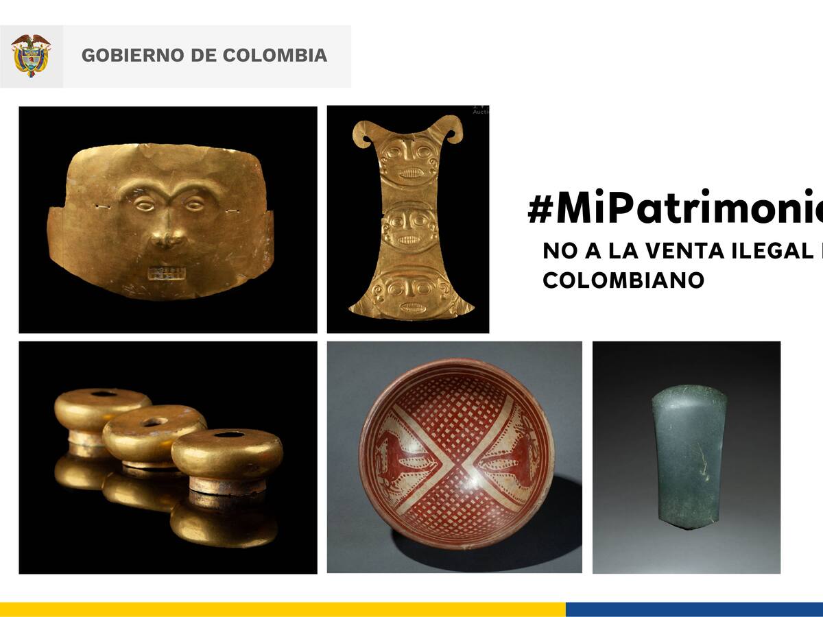 ICANH sugirió investigar cómo salió del país arte precolombino que subastan en Francia