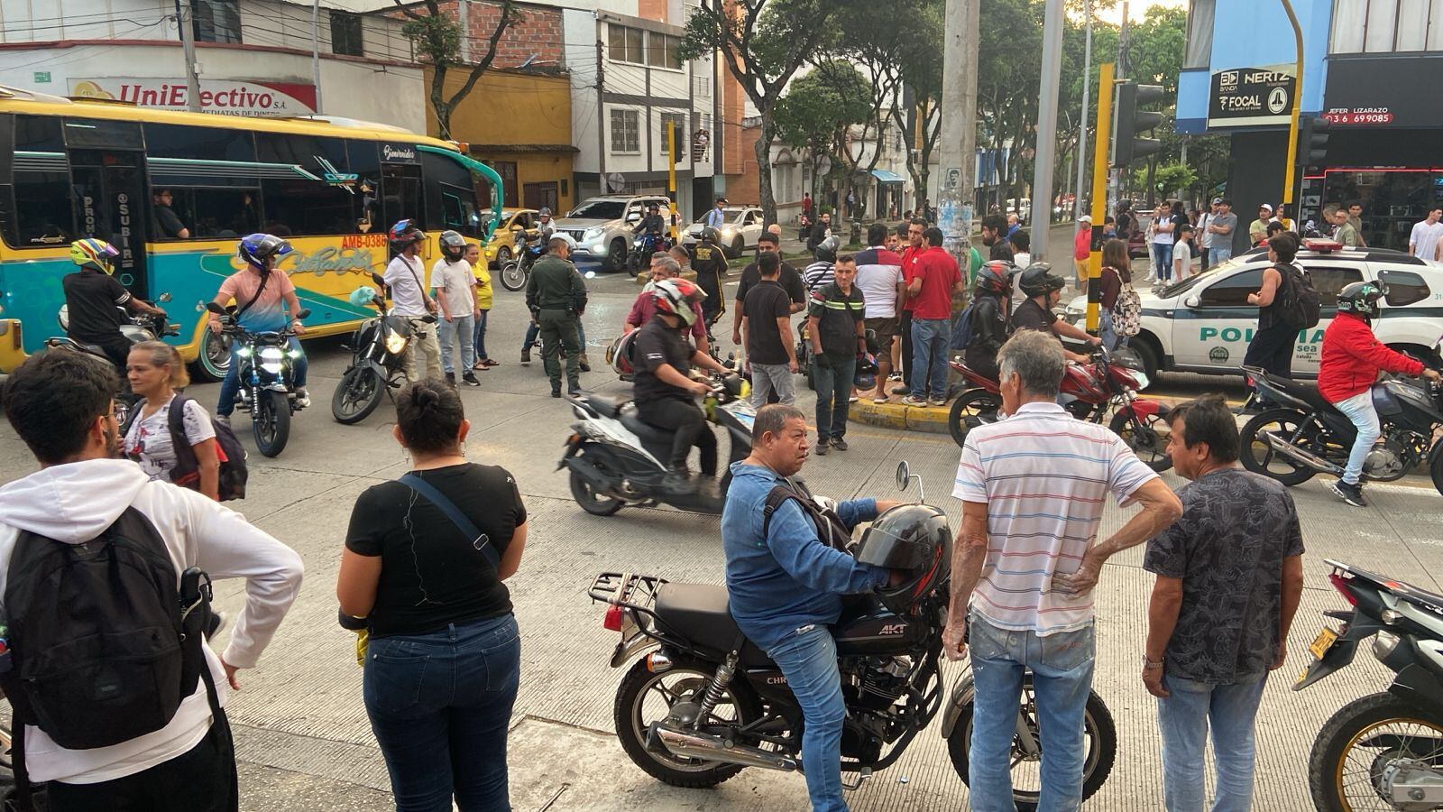 Un hombre de 20 años es la persona herida con arma de fuego en San Francisco. Foto: Suministrada