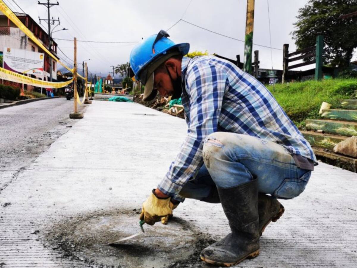 En un 90 % avanzan obras de saneamiento básico en corregimiento de Pereira