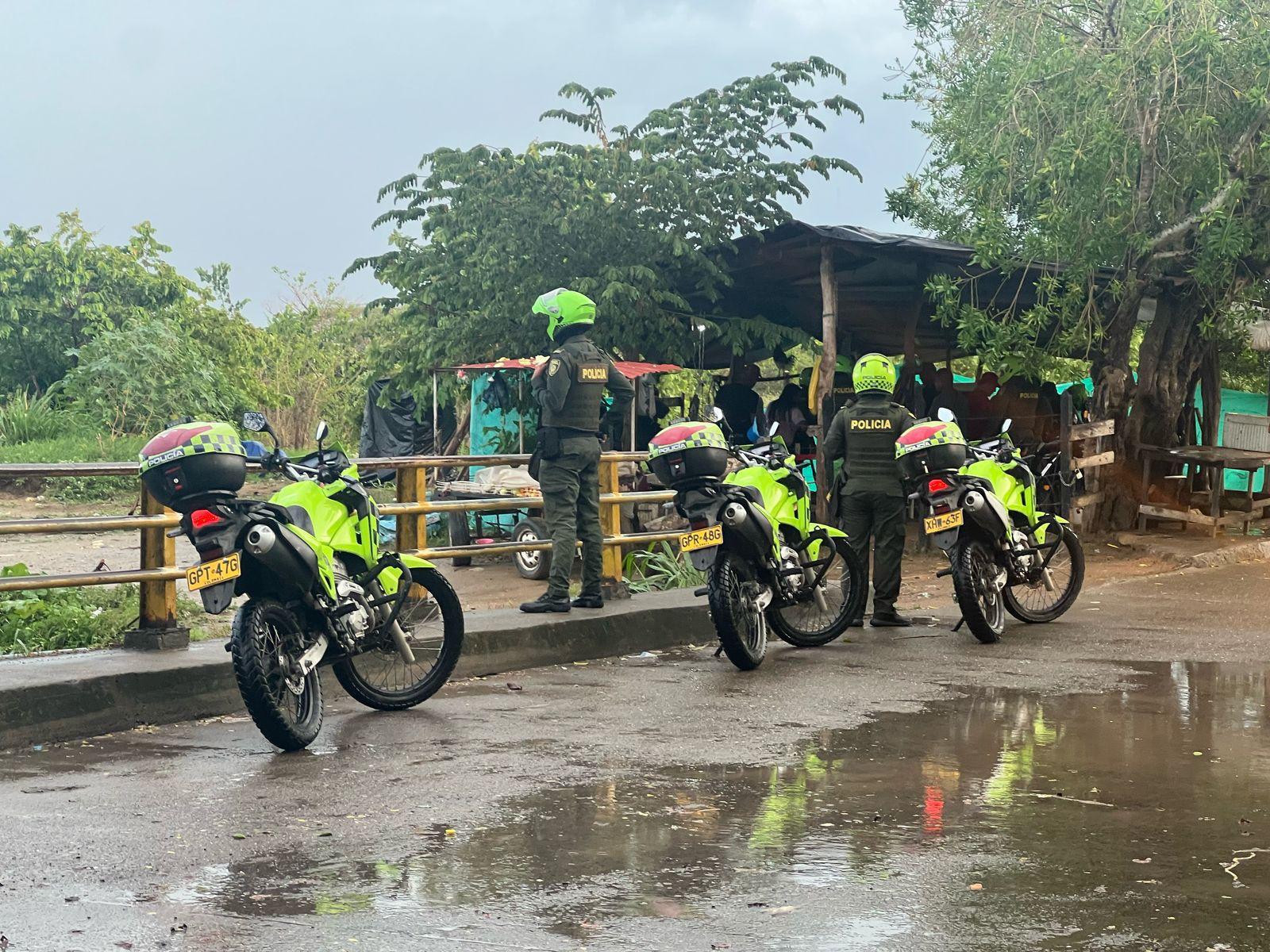 Patrulleros de la Policía en Córdoba.