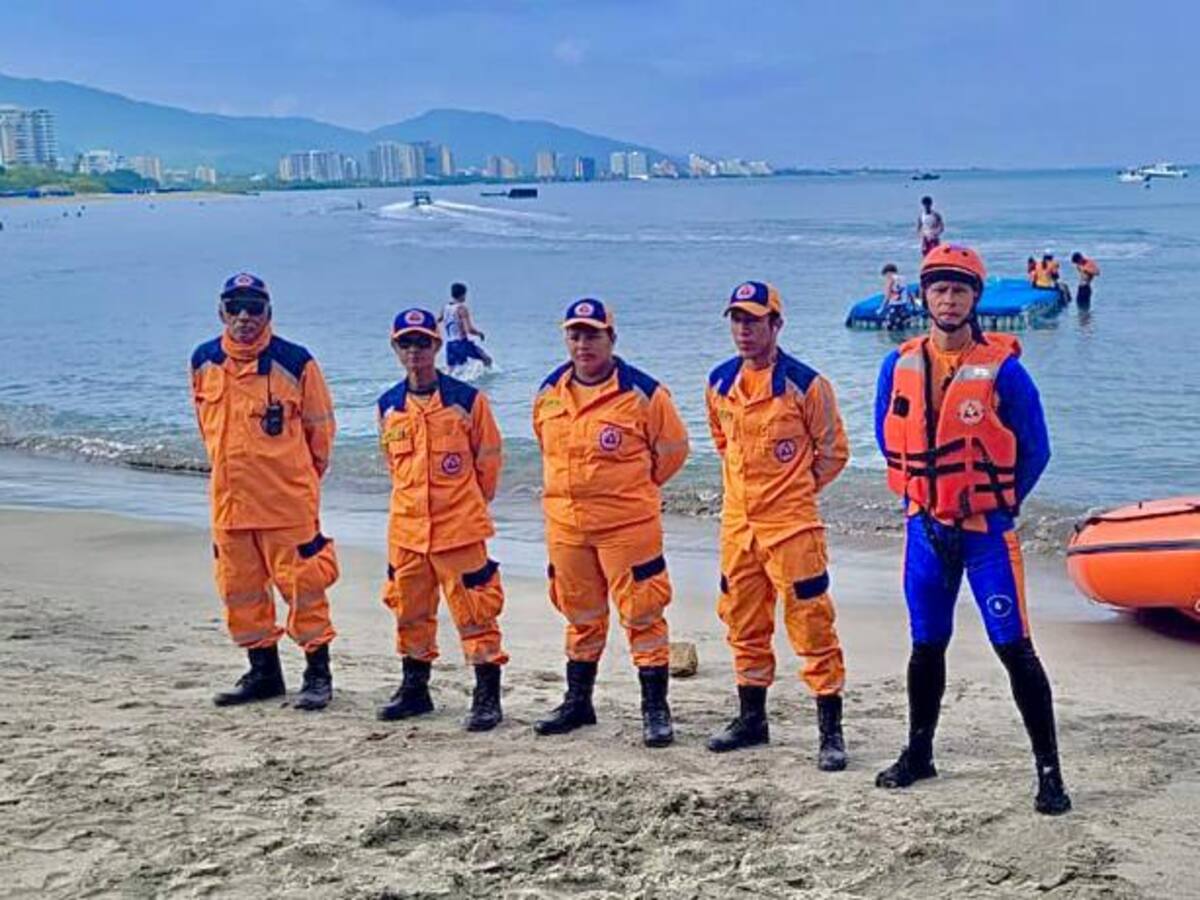 Defensa Civil Magdalena evita emergencias durante los V Juegos Suramericanos de Playa 2023