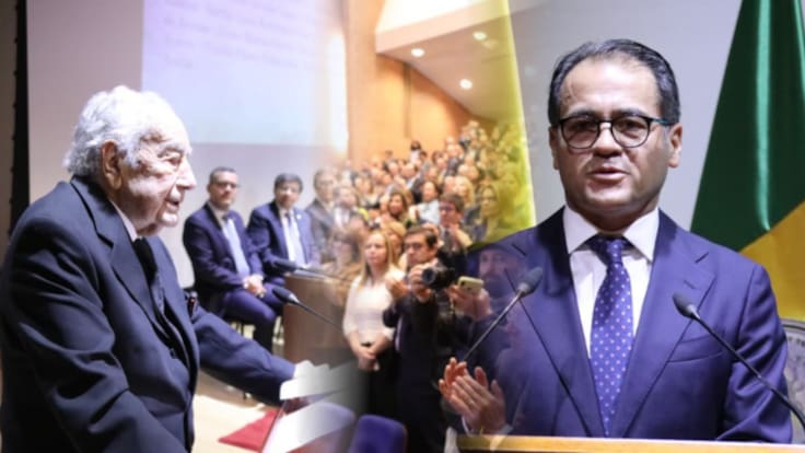 Gran Cumbre de la Justicia: Magistrado sobreviviente a toma del Palacio hace un llamado para conservar las instituciones jurídicas y vuelva la paz a Colombia