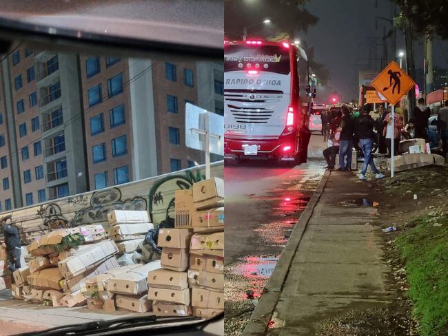 Transporte ilegal en Bogotá. Foto: Suministrada.