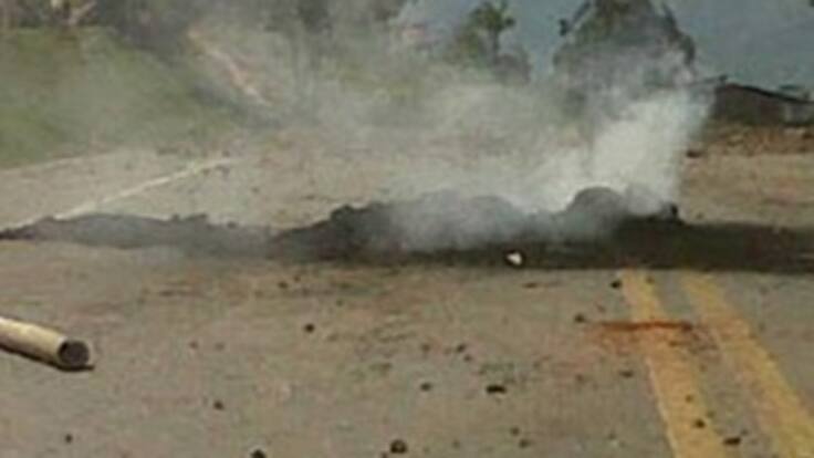 Explosión de petardo en Anorí, Antioquia, causa heridas a suboficial de la Policía