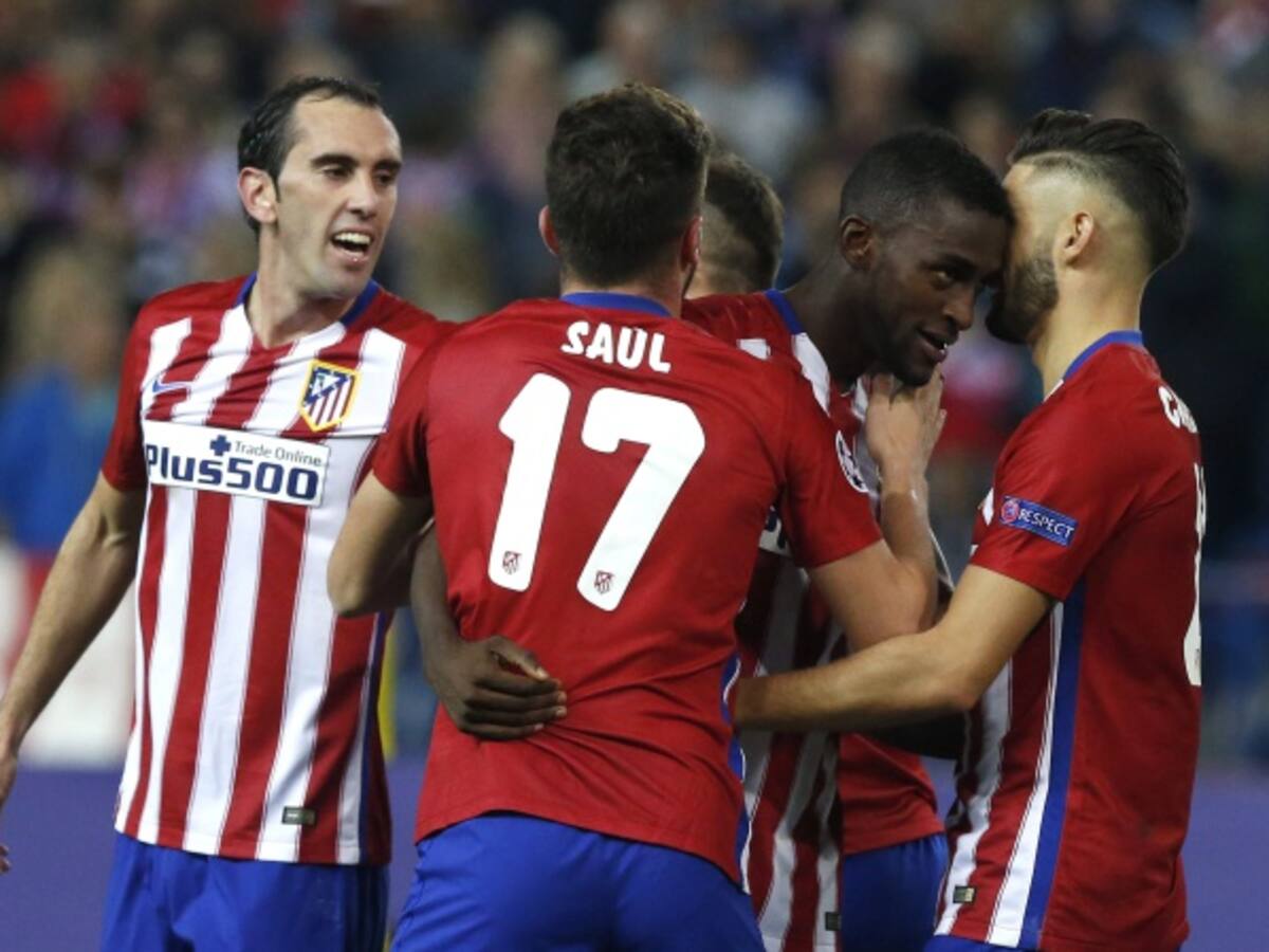 En imágenes: Jackson celebra su regreso al gol con Atlético de Madrid