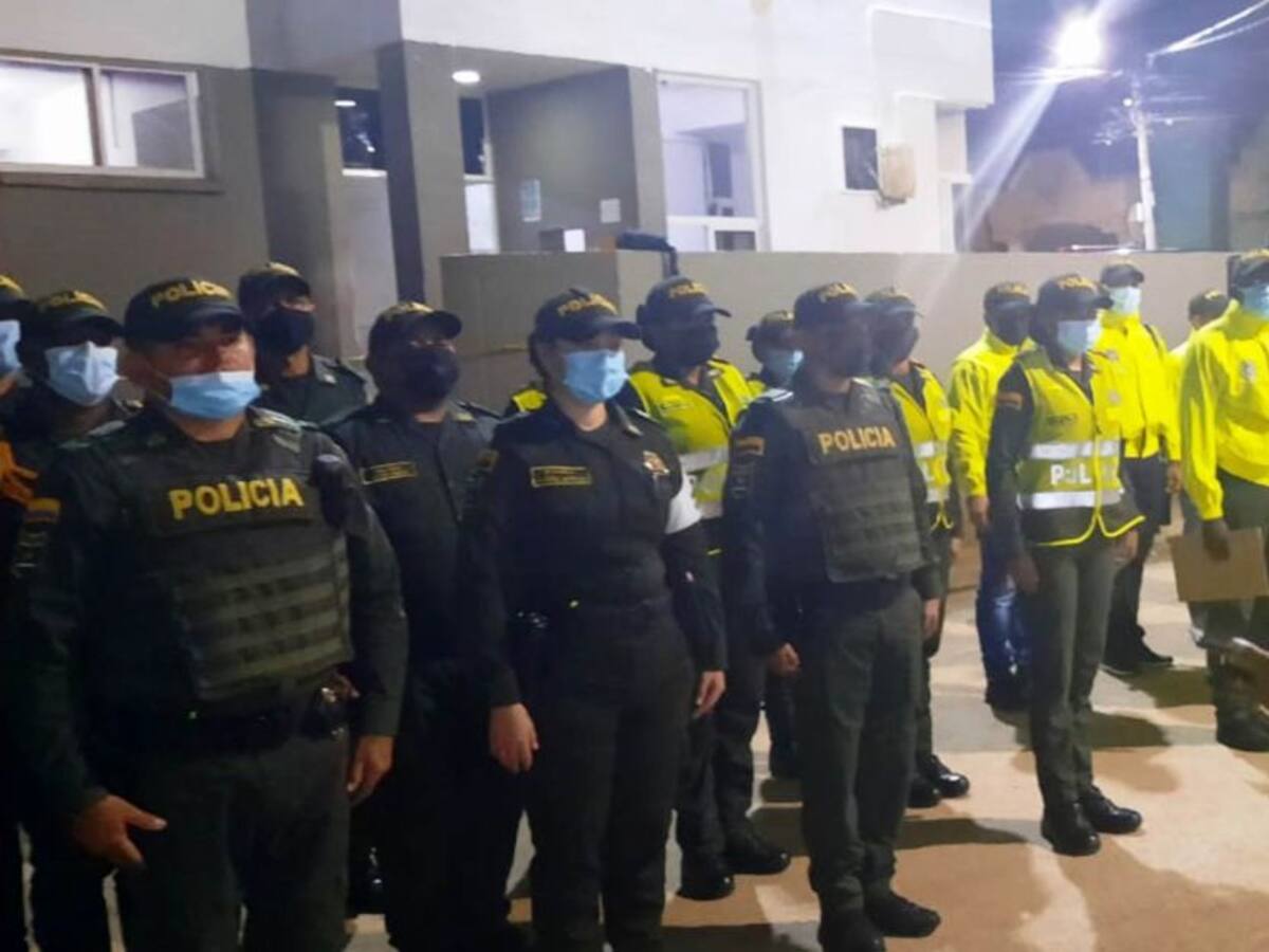 Nueve personas detenidas por la policía de Bolívar durante el fin de semana