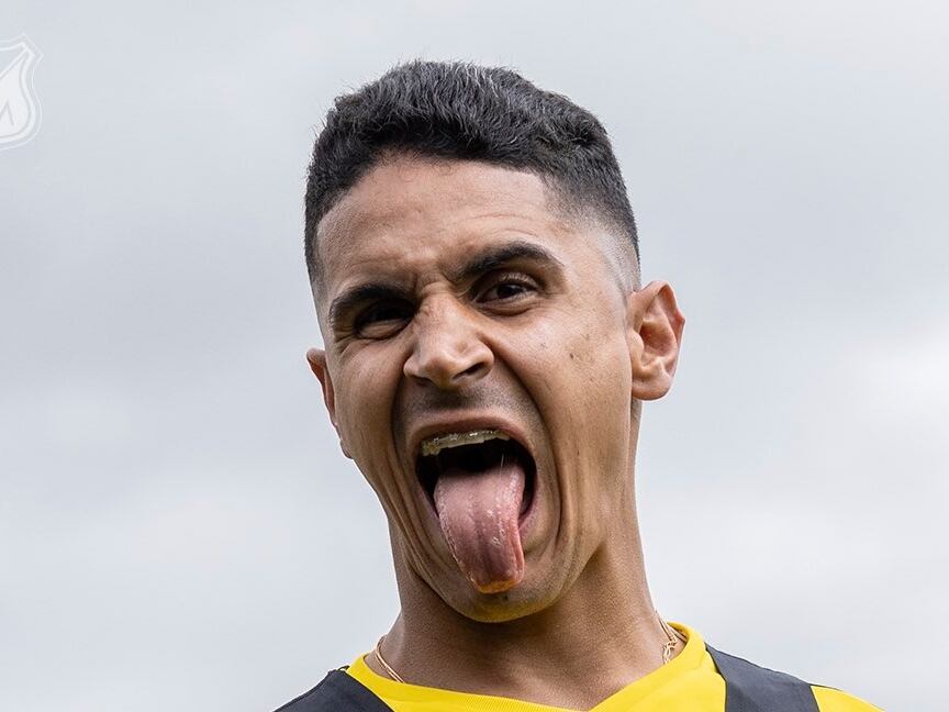 Daniel Cataño, volante de Millonarios / @MillosFCoficial