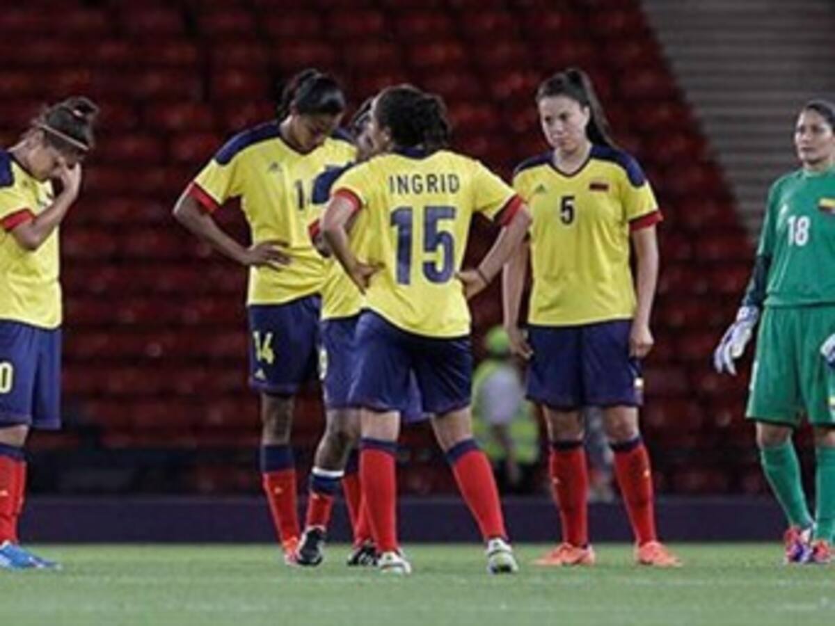 Selección Femenina de Colombia se despide de Londres 2012