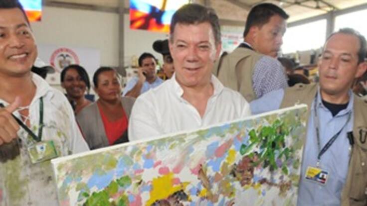 Presidente Santos pidió no elegir a gobernantes corruptos