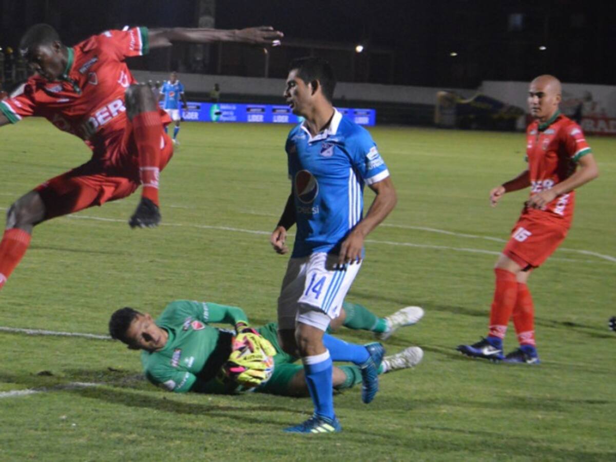 Millonarios rompe el invicto de Patriotas y se clasifica a los cuartos de final