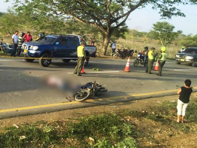 Muere estudiante del SENA en accidente de tránsito cerca a Turbana, Bolívar