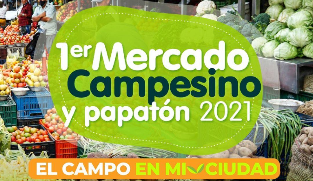 Mercado campesino en Manizales
