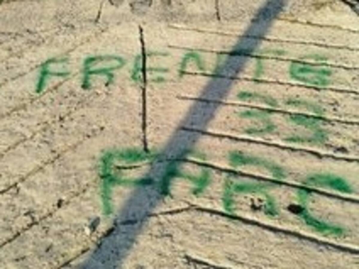 Santander: $5 millones por los responsables de grafitis de las disidencias de las Farc en Bolívar