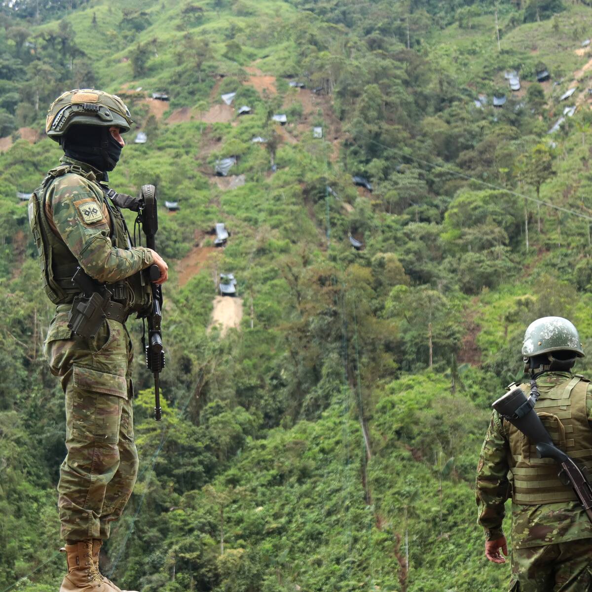 Ecuador capturó nueve disidentes de las Farc en zona de frontera