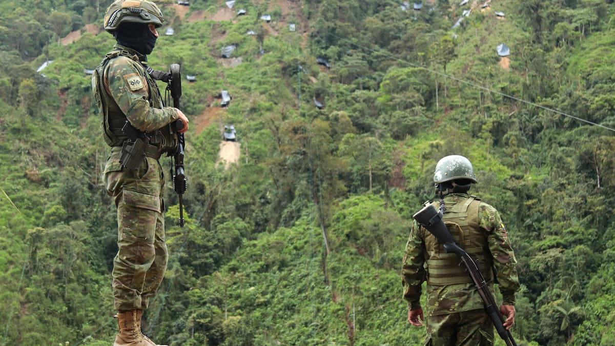 Ecuador capturó nueve disidentes de las Farc en zona de frontera