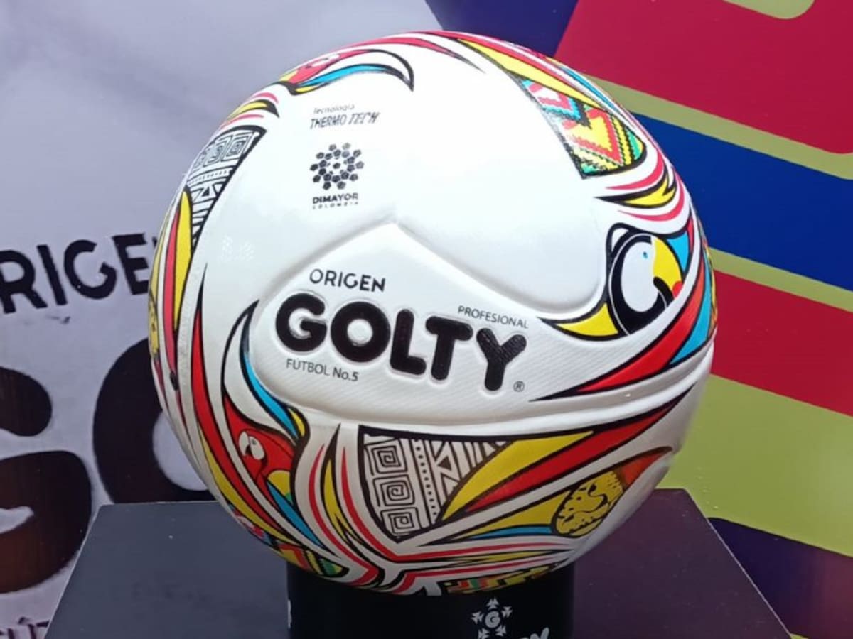 Golty Origen, el nuevo balón del fútbol colombiano