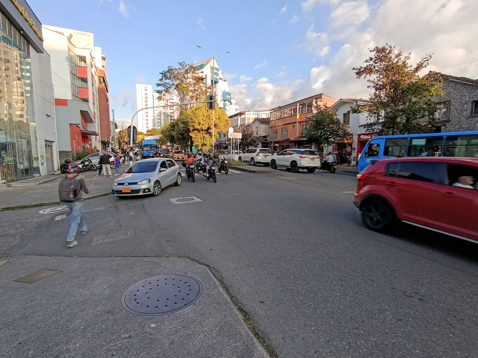 El pico y placa es en las avenidas Kevin Ángel, Santander, Paralela y el sector del centro.