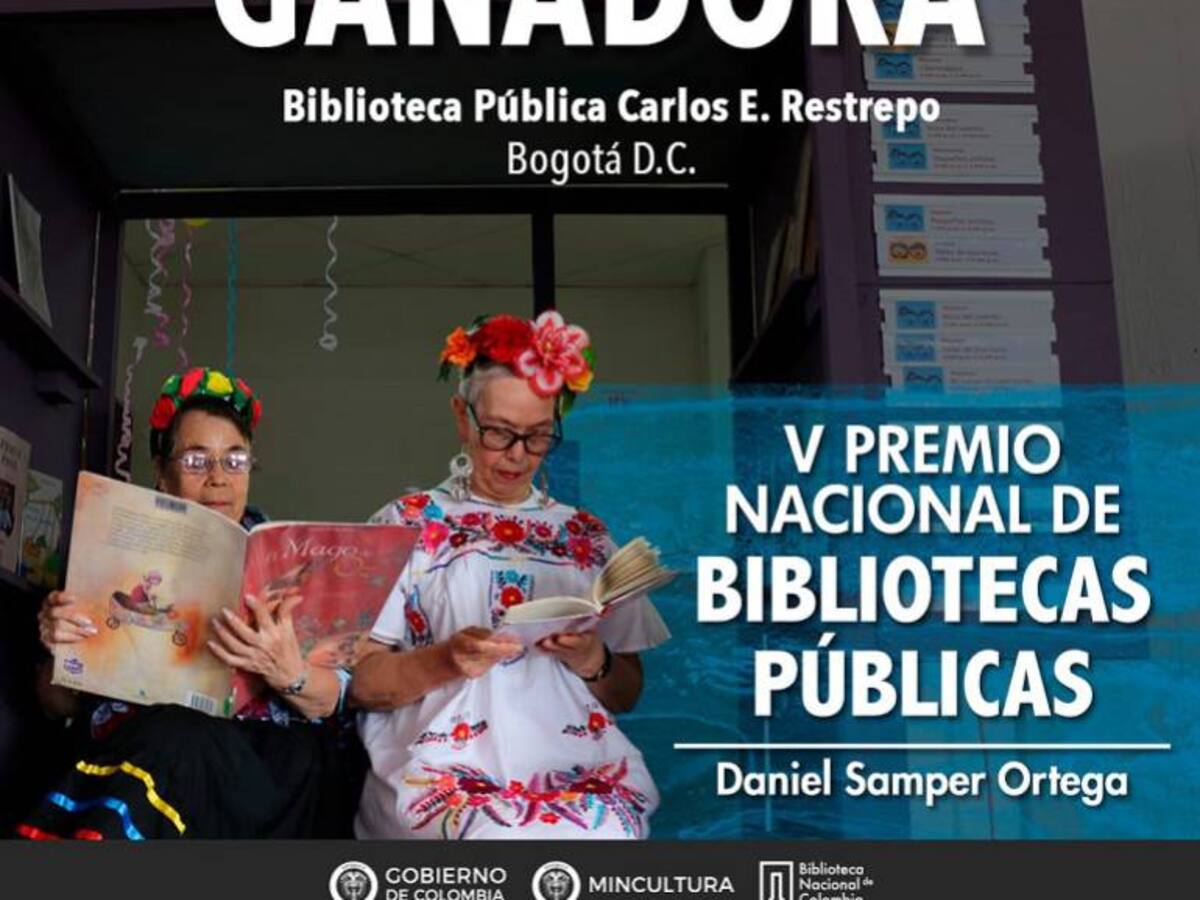 Cuatro bibliotecas reciben el Premio Daniel Samper Ortega 2018