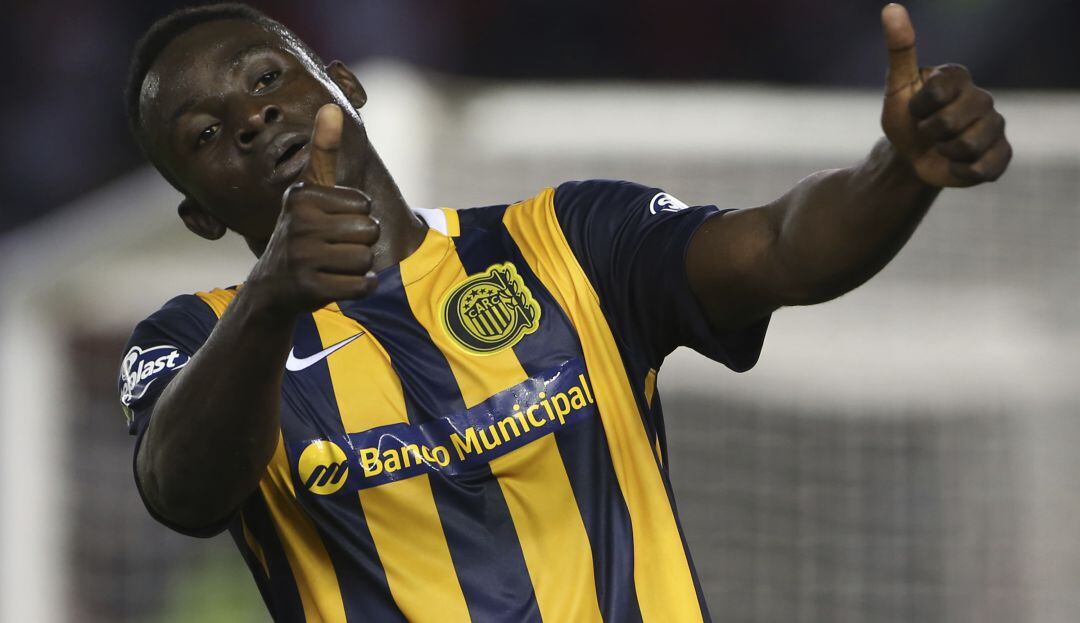 Yeimar Gómez con Rosario Central en 2015