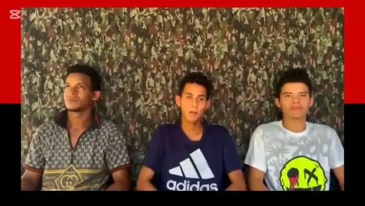 Jóvenes secuestrados por las disidencias en el Catatumbo / Foto: Redes sociales