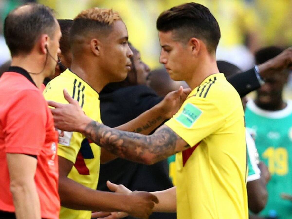 Luis Muriel se refirió a la supuesta pelea que tuvo con James Rodríguez