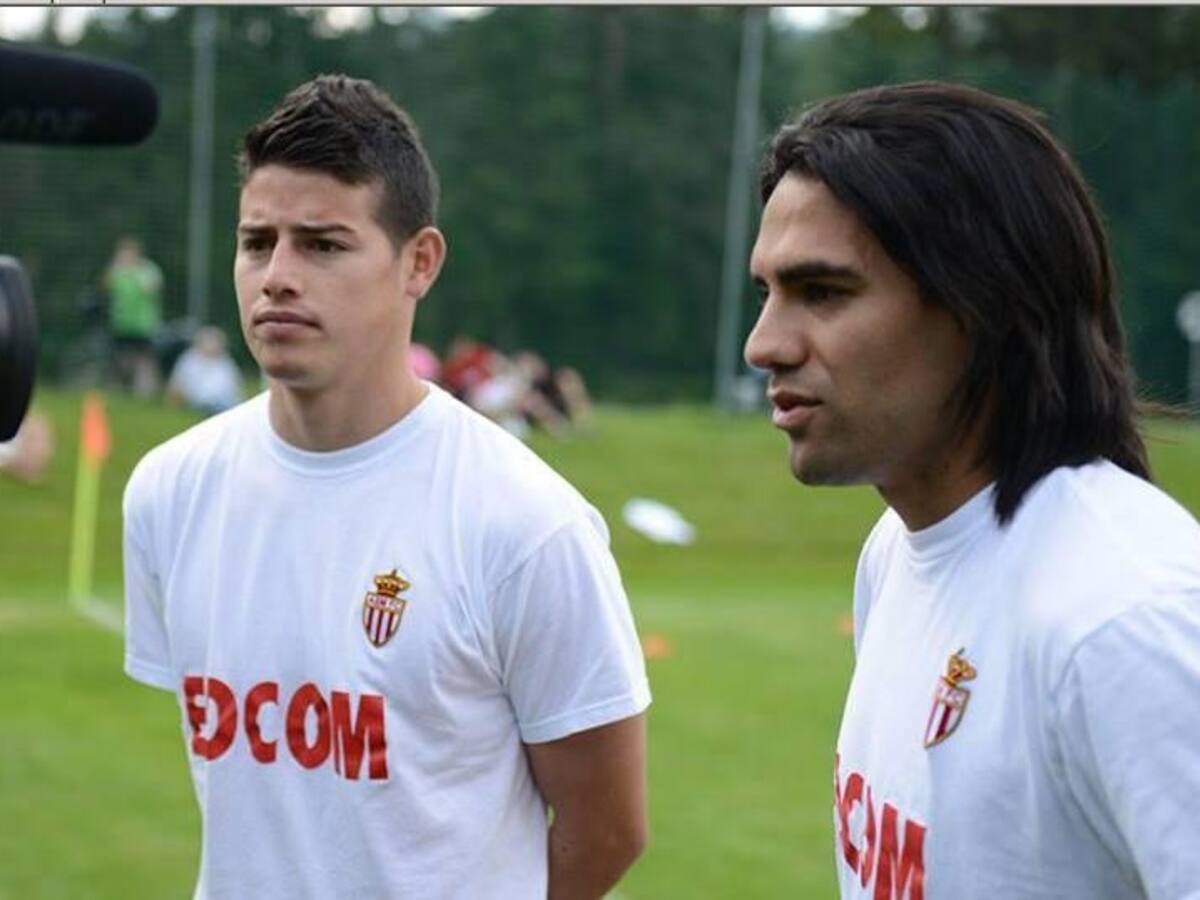 Falcao y James ya entrenan juntos en el AS Mónaco