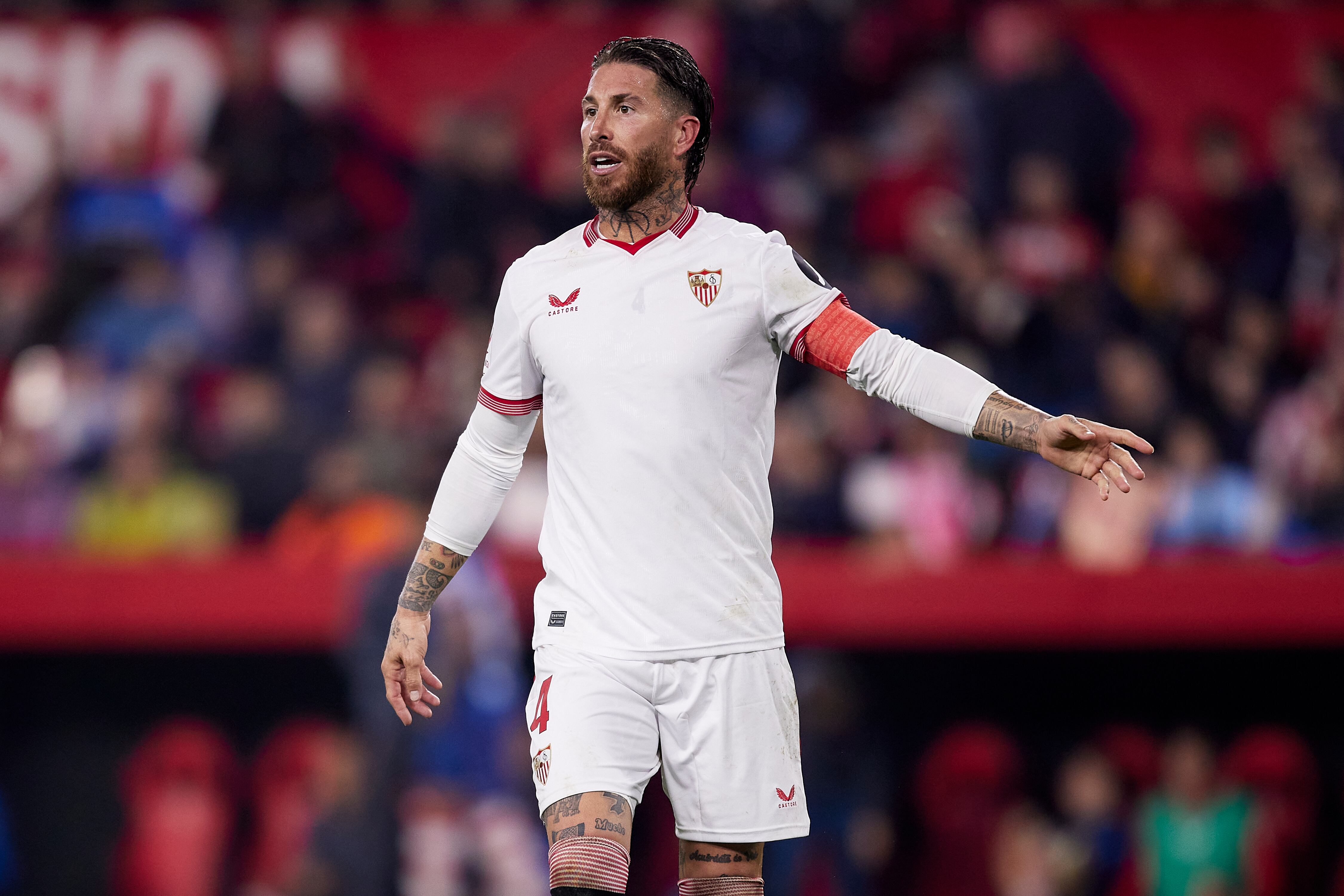 Sergio Ramos, defensor y capitán del Sevilla FC. (Photo by Jesus Ruiz/Quality Sport Images/Getty Images)